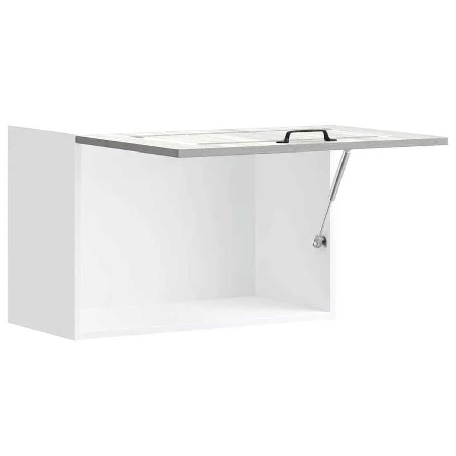 Armoire murale de cuisine Kalmar sonoma gris bois d'ingénierie - 8