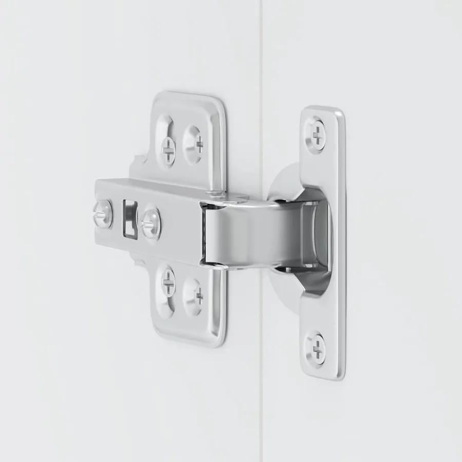 Armoire murale de cuisine Kalmar blanc brillant bois ingénierie - 8