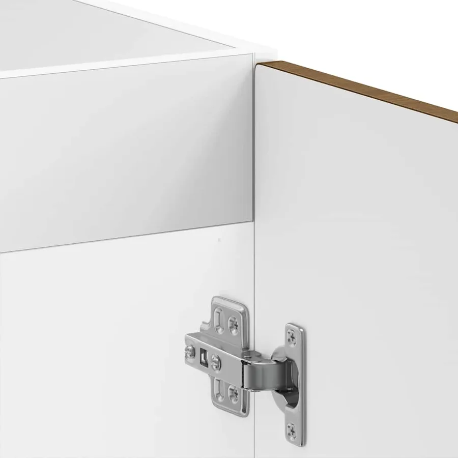 Meuble bas pour évier Kalmar chêne artisanal bois ingénierie - 9