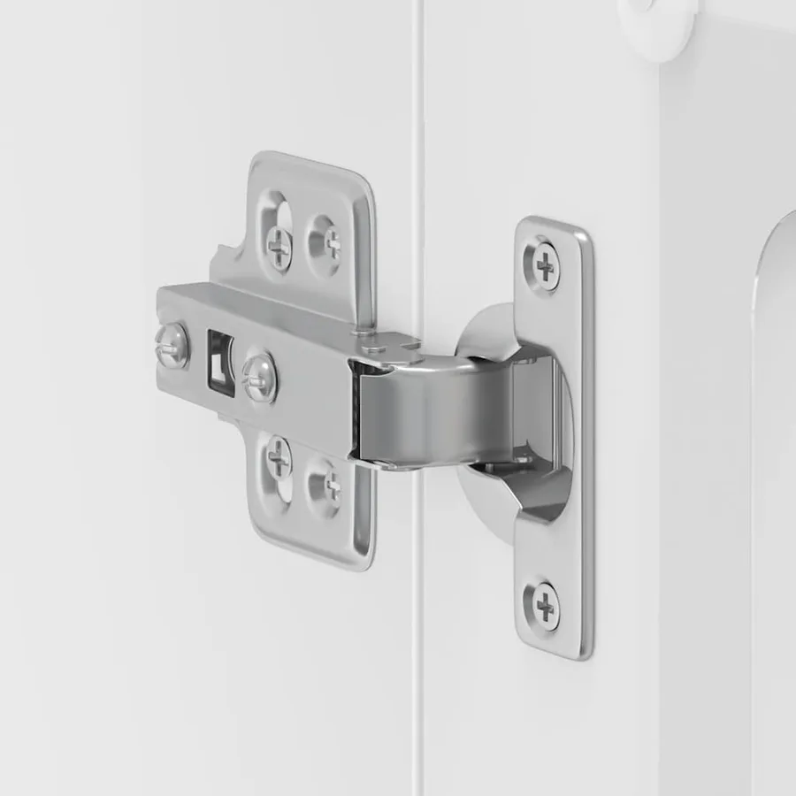Armoire murale de cuisine avec porte en verre Lucca blanc - 11
