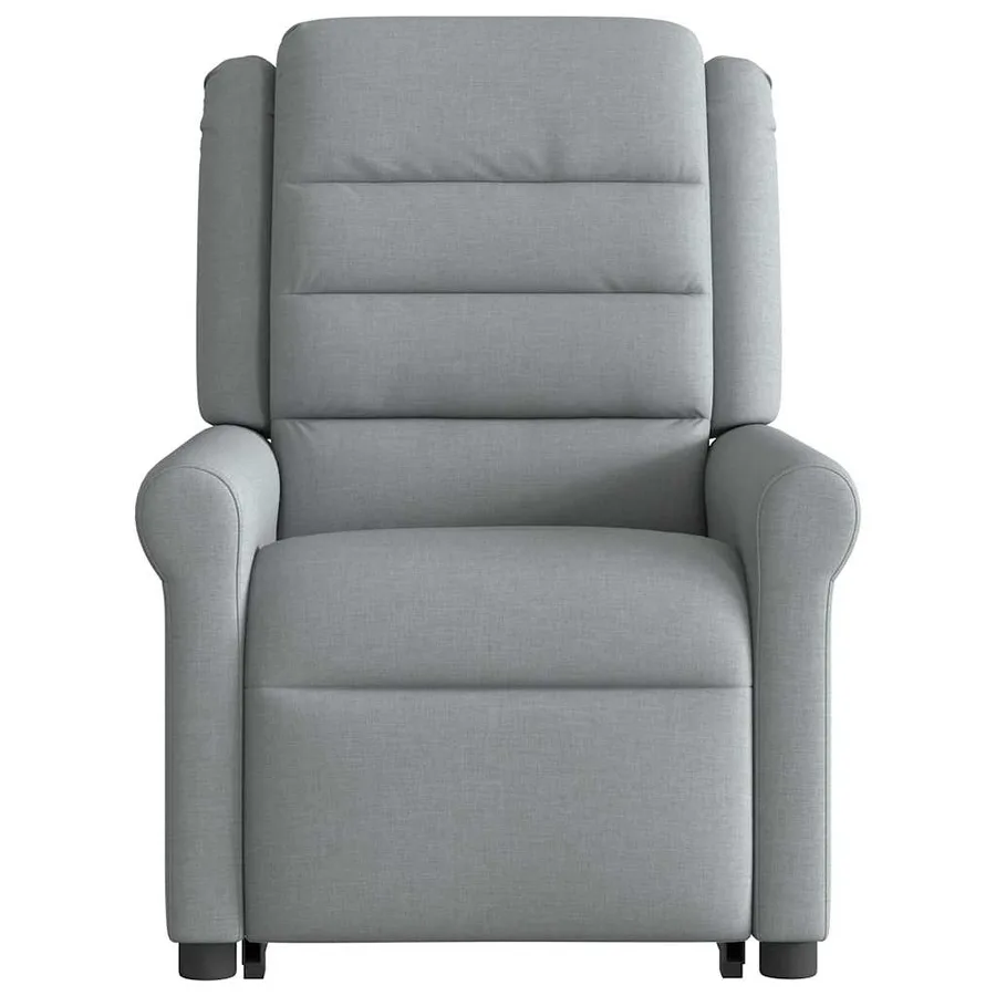 Fauteuil inclinable Gris clair Tissu - 5