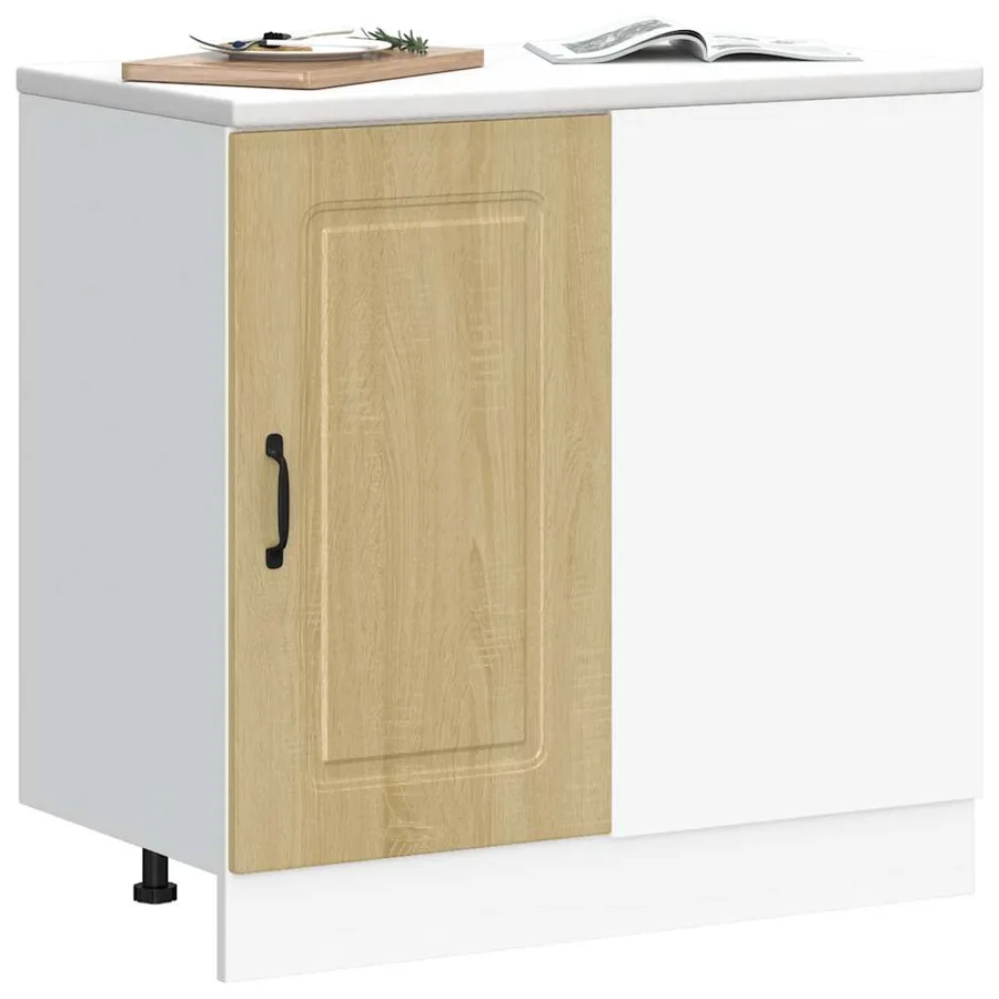 Armoire de cuisine Kalmar chêne sonoma bois d'ingénierie - 3
