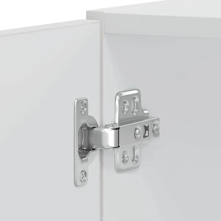 Armoires de four 2 pcs Kalmar blanc bois d'ingénierie - 10