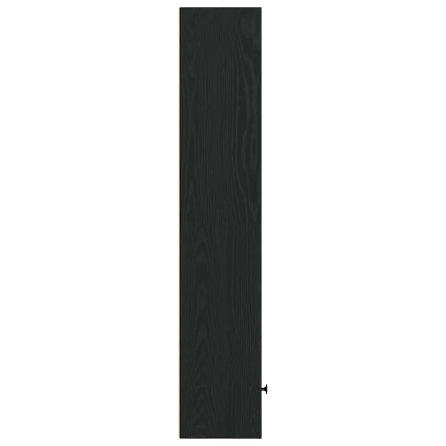 Bibliothèque chêne noir 31x24x127 cm bois d'ingénierie - 5