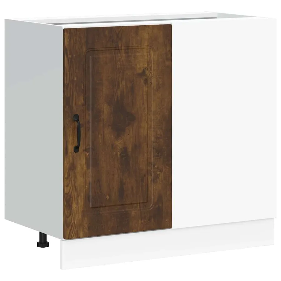 Armoire de cuisine Kalmar chêne fumé bois d'ingénierie - 2