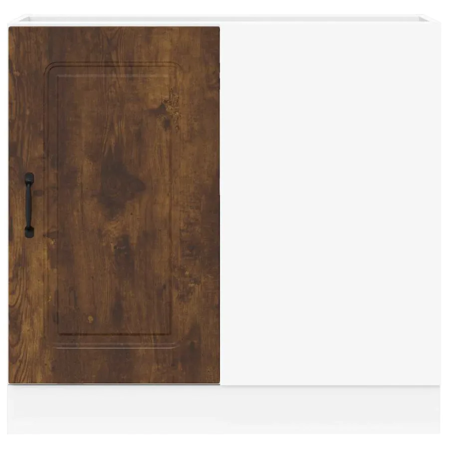 Armoire de cuisine Kalmar chêne fumé bois d'ingénierie - 4