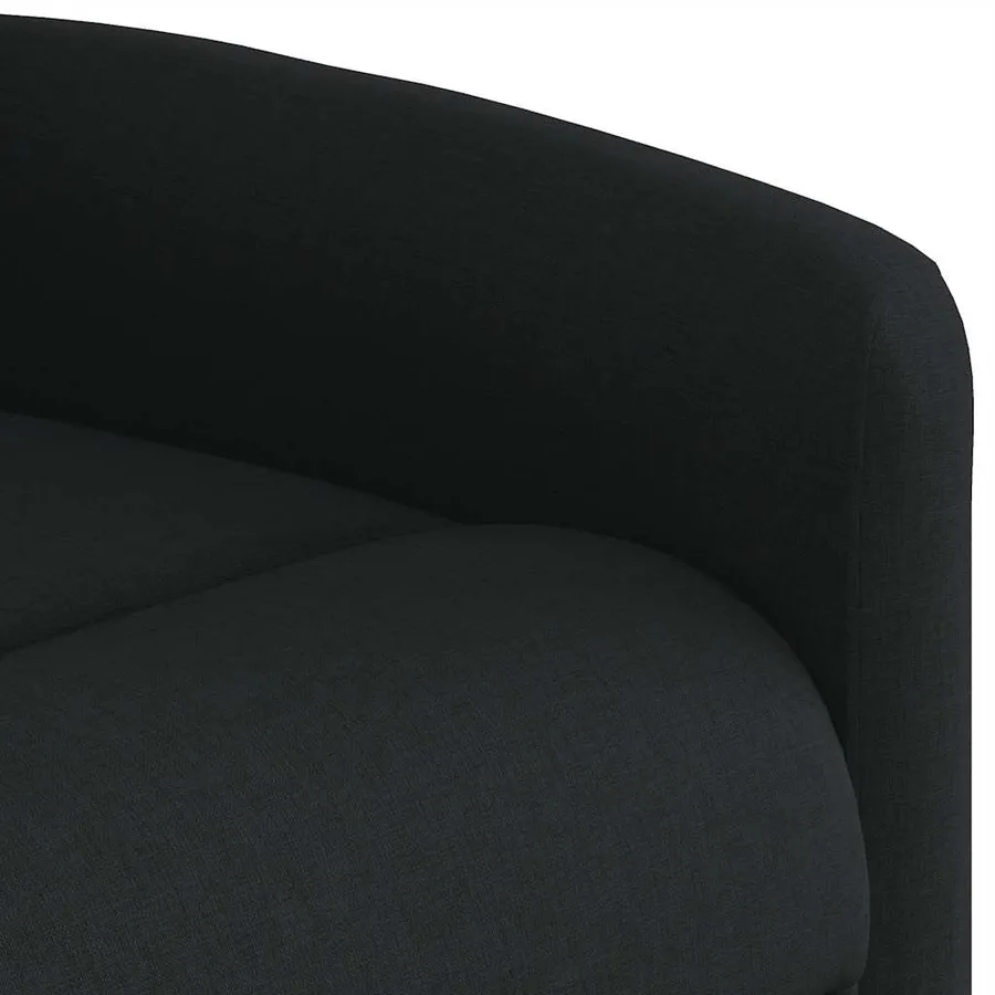 Fauteuil inclinable électrique Noir Tissu - 11