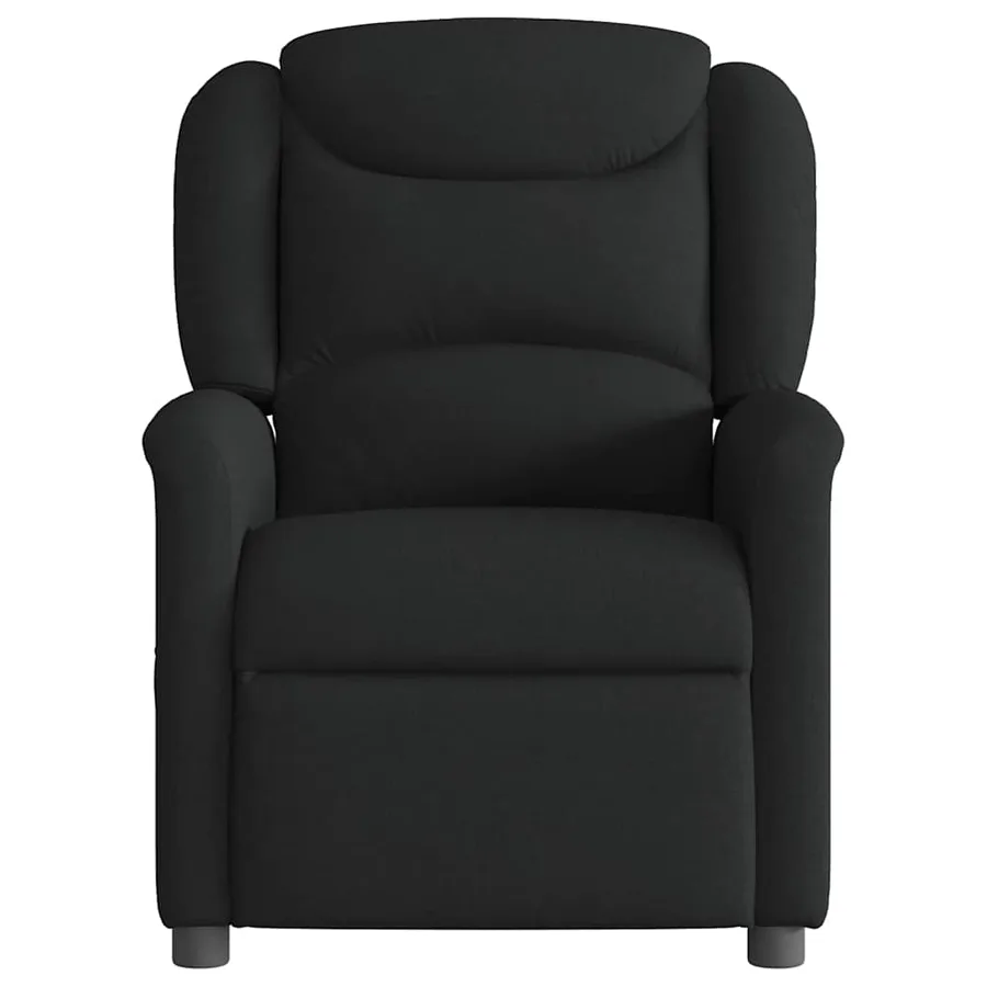 Fauteuil inclinable électrique Noir Tissu - 5