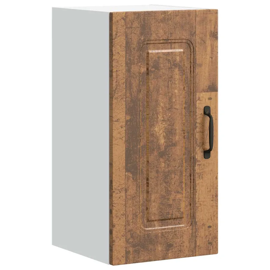 Armoire murale de cuisine Kalmar vieux bois bois d'ingénierie - 2