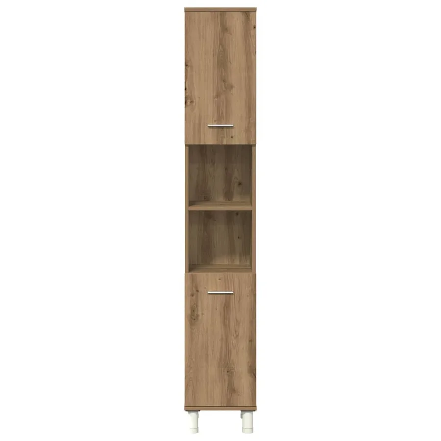 Ensemble de meubles salle de bain 3 pcs bois d'ingénierie - 5