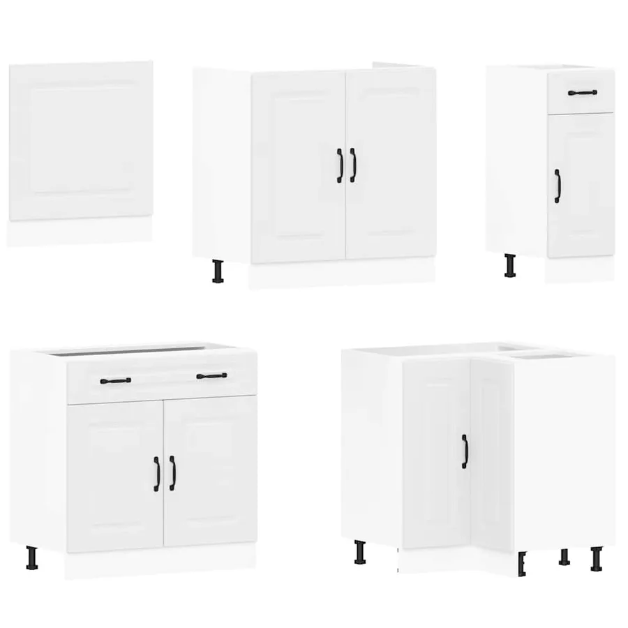 Ensemble d'armoires de cuisine 11 pcs Kalmar bois d'ingénierie - 4