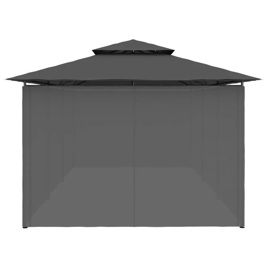 Belvédère avec rideaux 600x298x270 cm Anthracite - 6
