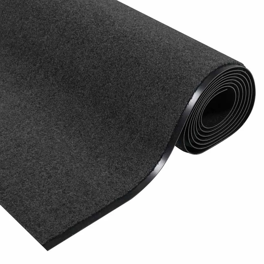 Tapis d'entrée Anthracite et noir 120 x 400 cm 100% Polyamide - 5