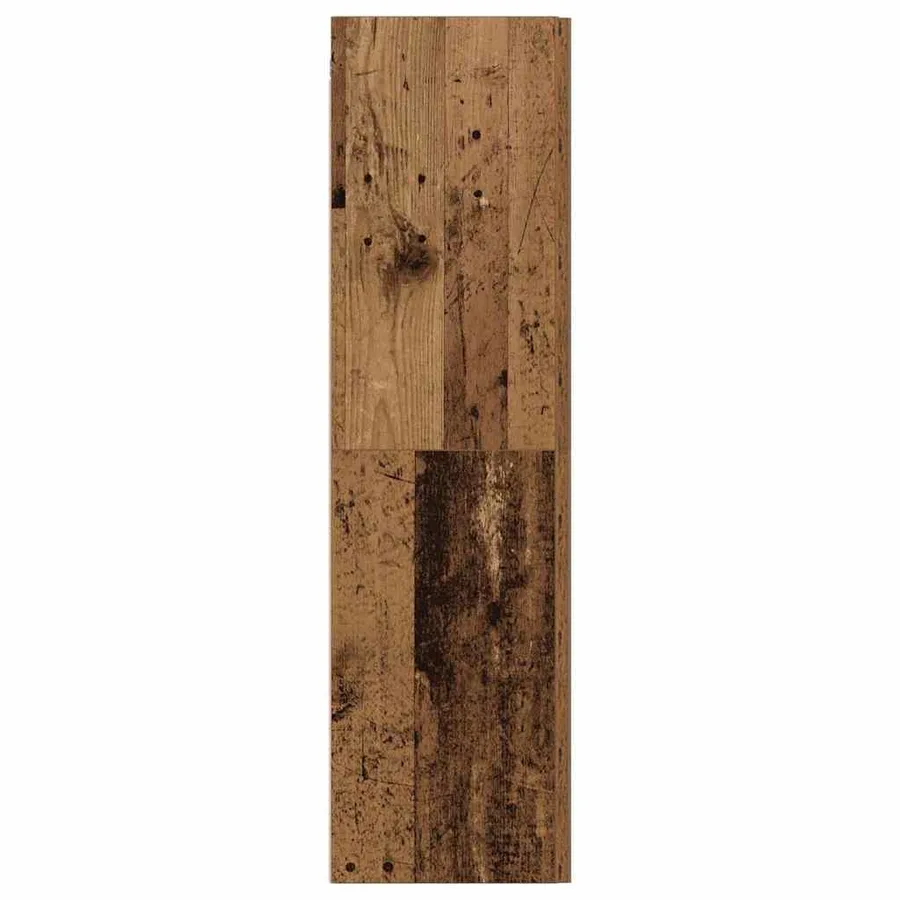 Meuble TV vieux bois 30,5x30x110 cm bois d'ingénierie - 5