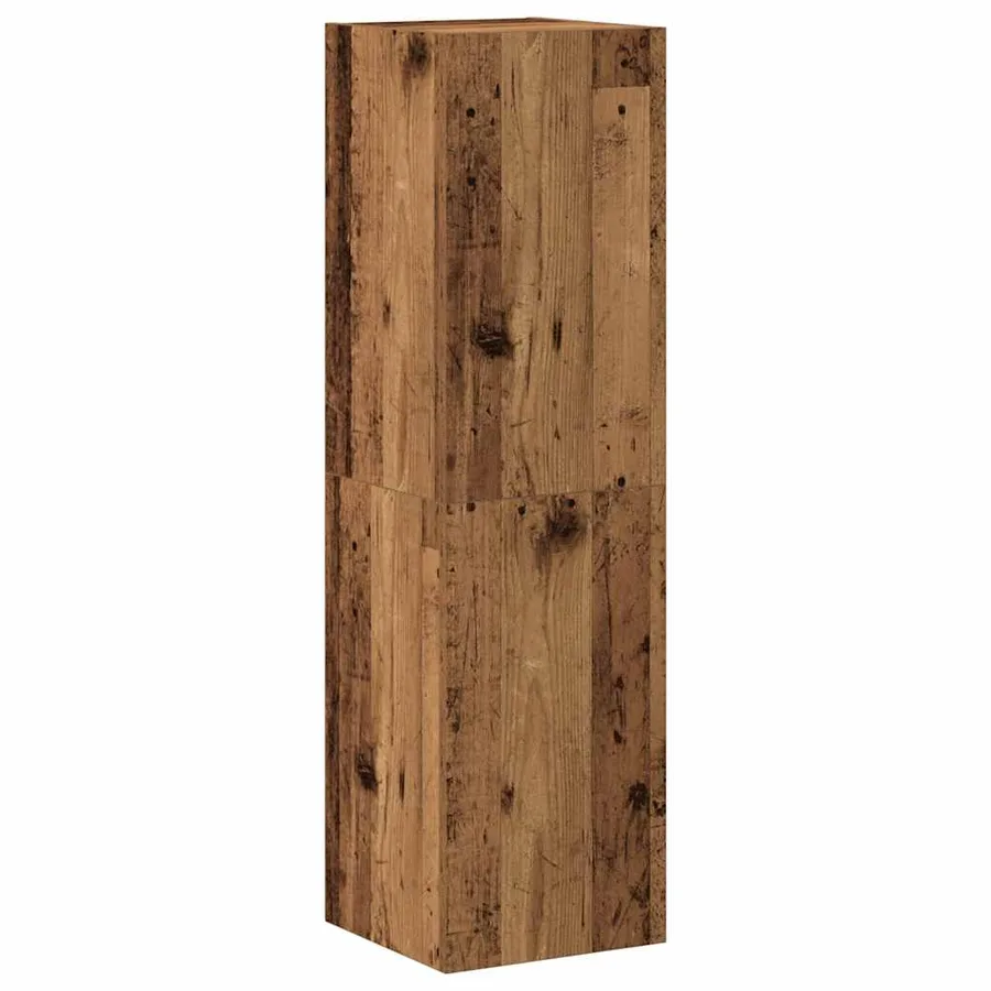 Ensemble de meuble TV mural 3 pcs vieux bois bois d'ingénierie - 6