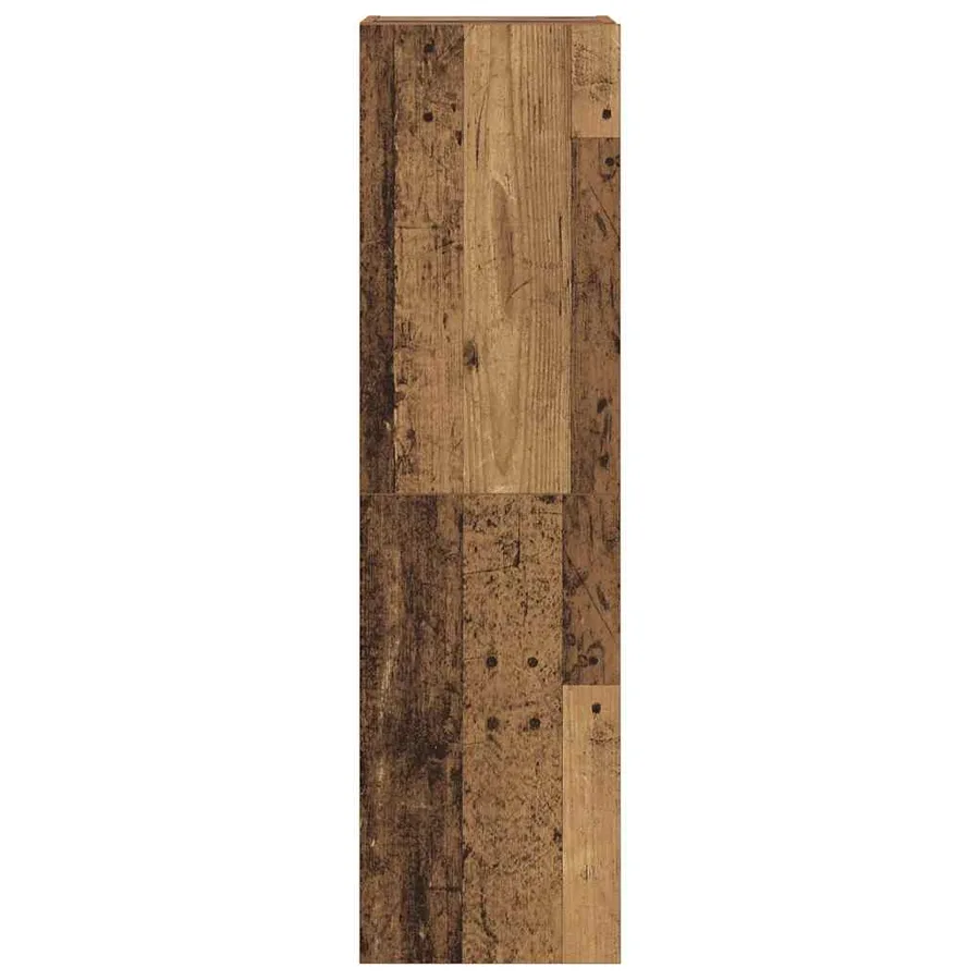Meubles TV muraux 6 pcs vieux bois bois d'ingénierie - 8