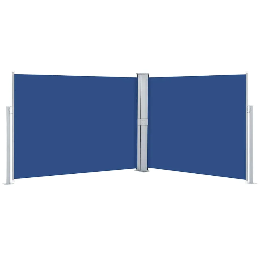 Auvent latéral rétractable Bleu 140 x 1000 cm - 2