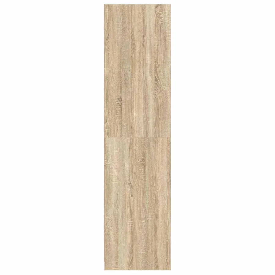 Garde-robe Chêne sonoma 100x50x200 cm Bois d'ingénierie - 5
