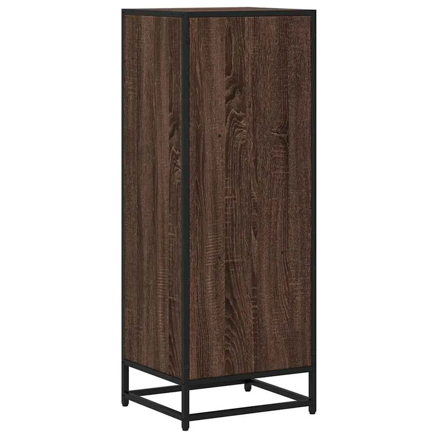 Bibliothèque chêne marron 40x35x107,5 cm bois d'ingénierie - 6