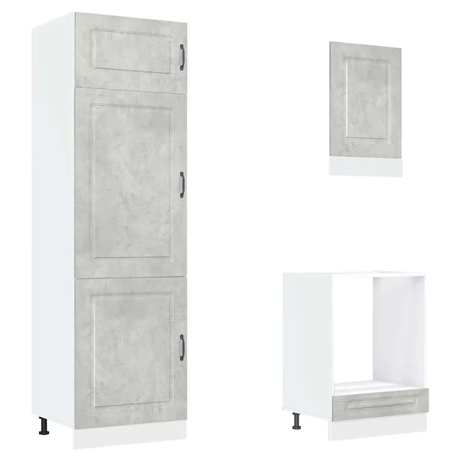 Ensemble d'armoires de cuisine 7 pcs Kalmar bois d'ingénierie - 5