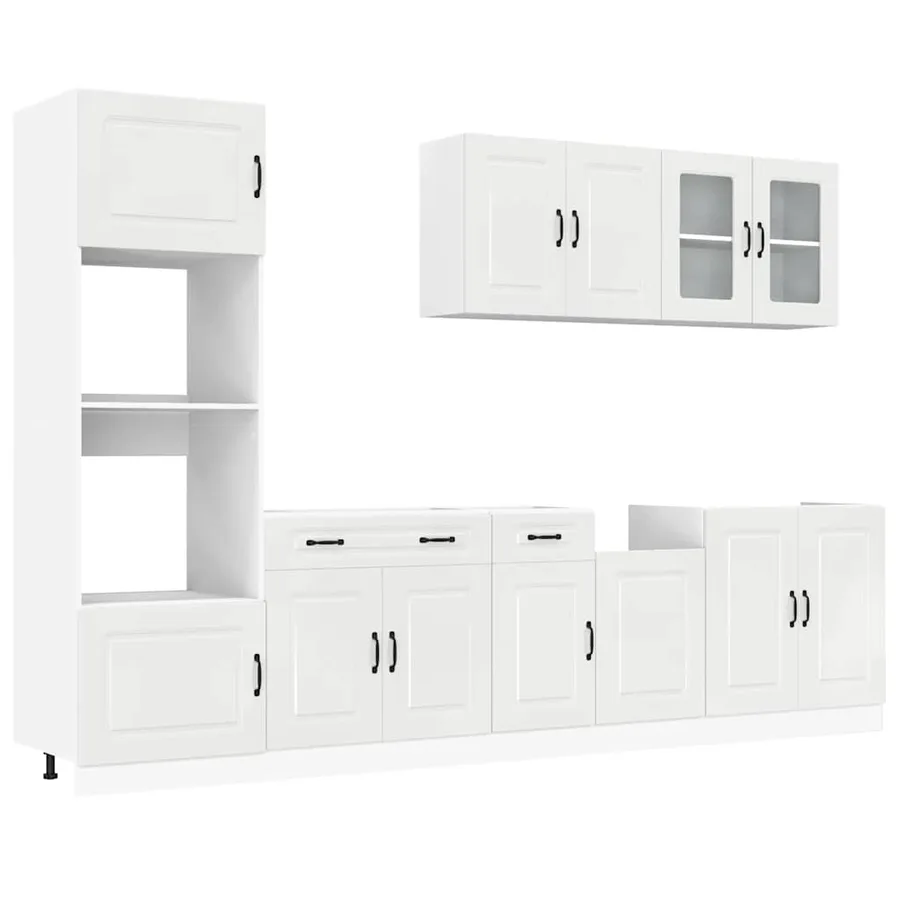 Ensemble d'armoires de cuisine 7 pcs Kalmar bois d'ingénierie - 2