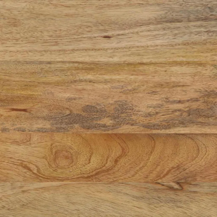 Table de chevet marron 40x33x46 cm bois de manguier solide - 10