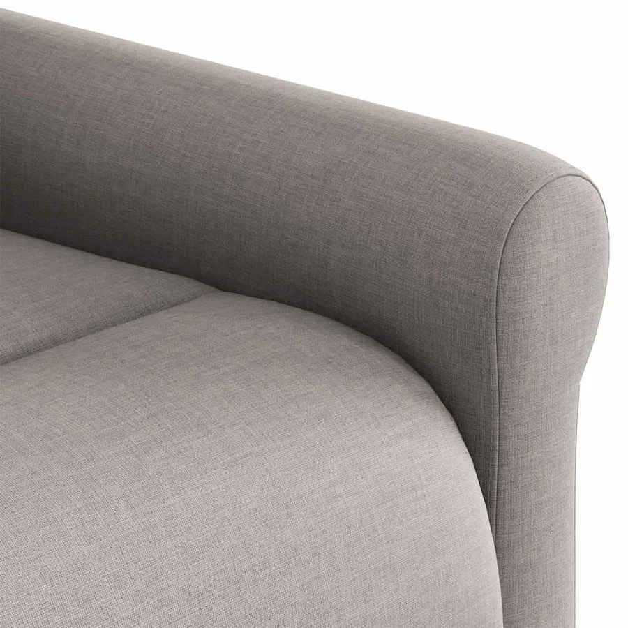 Fauteuil inclinable électrique Taupe Tissu - 11