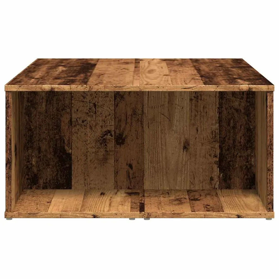 Table basse vieux bois 90x67x33 cm bois d'ingénierie - 5