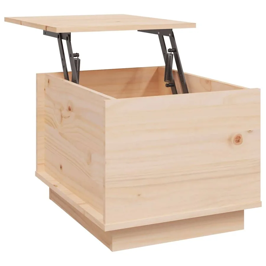 Table basse 40x50x35 cm Bois massif de pin - 8
