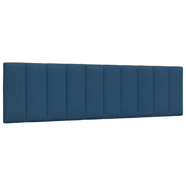 Coussin de tête de lit Hanko bleu 180 cm tissu