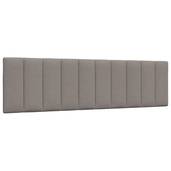 Coussin de tête de lit Hanko taupe 180 cm tissu