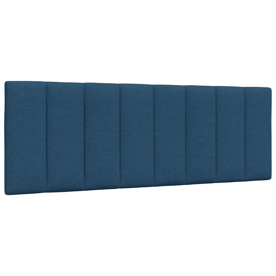 Lit avec matelas Hanko bleu 140x200 cm tissu - 9