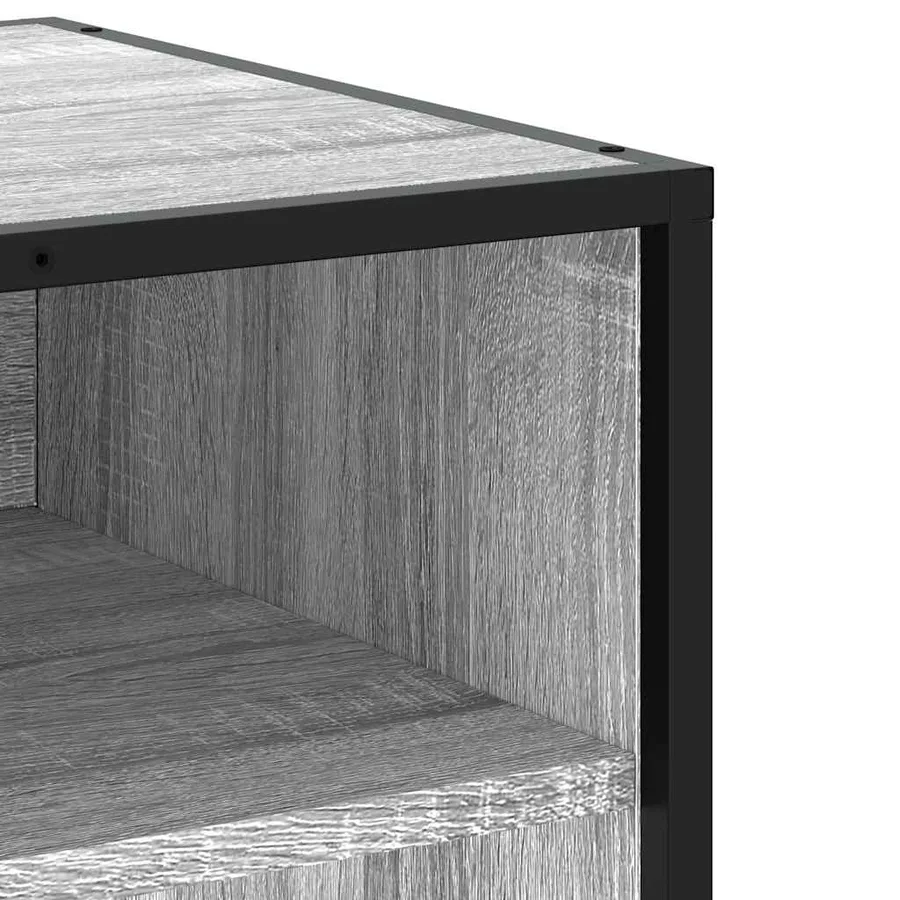 Meuble TV sonoma gris 270x40x46 cm bois d'ingénierie - 7