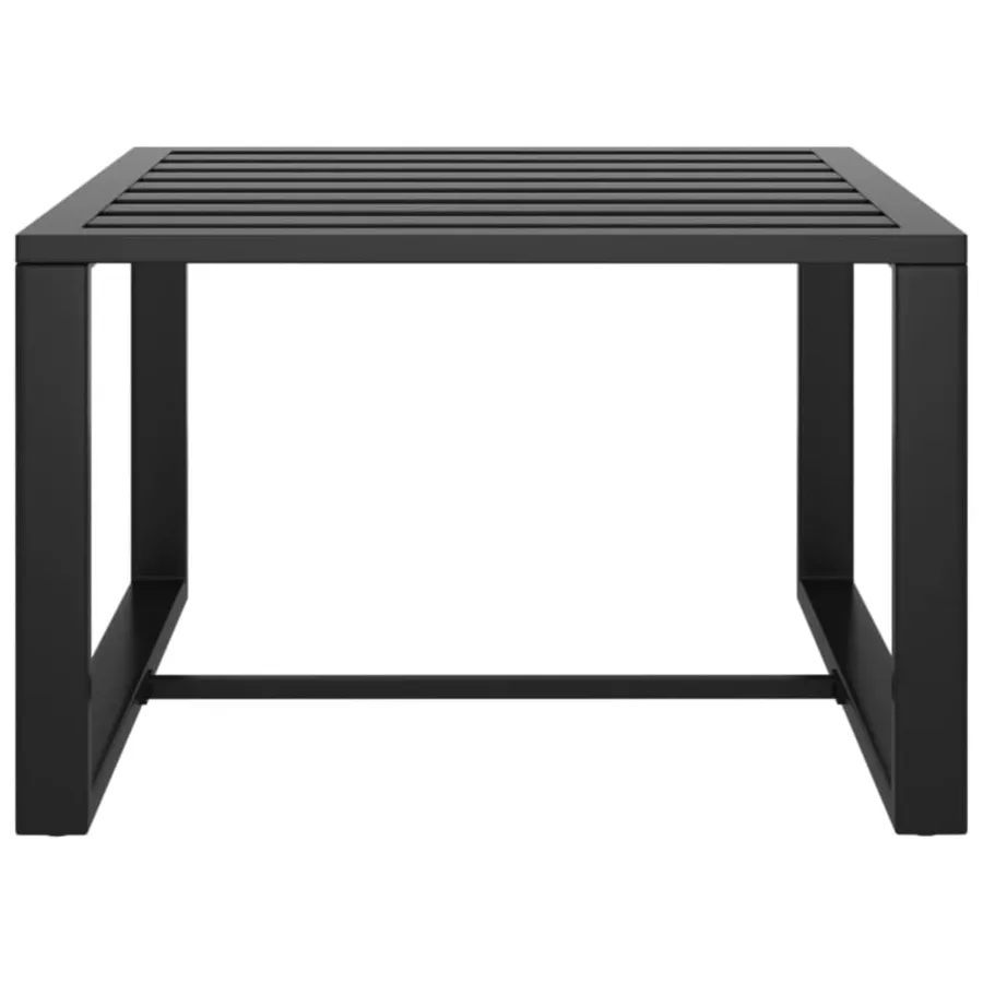 Salon de jardin 5 pcs avec coussins Aluminium Anthracite - 8