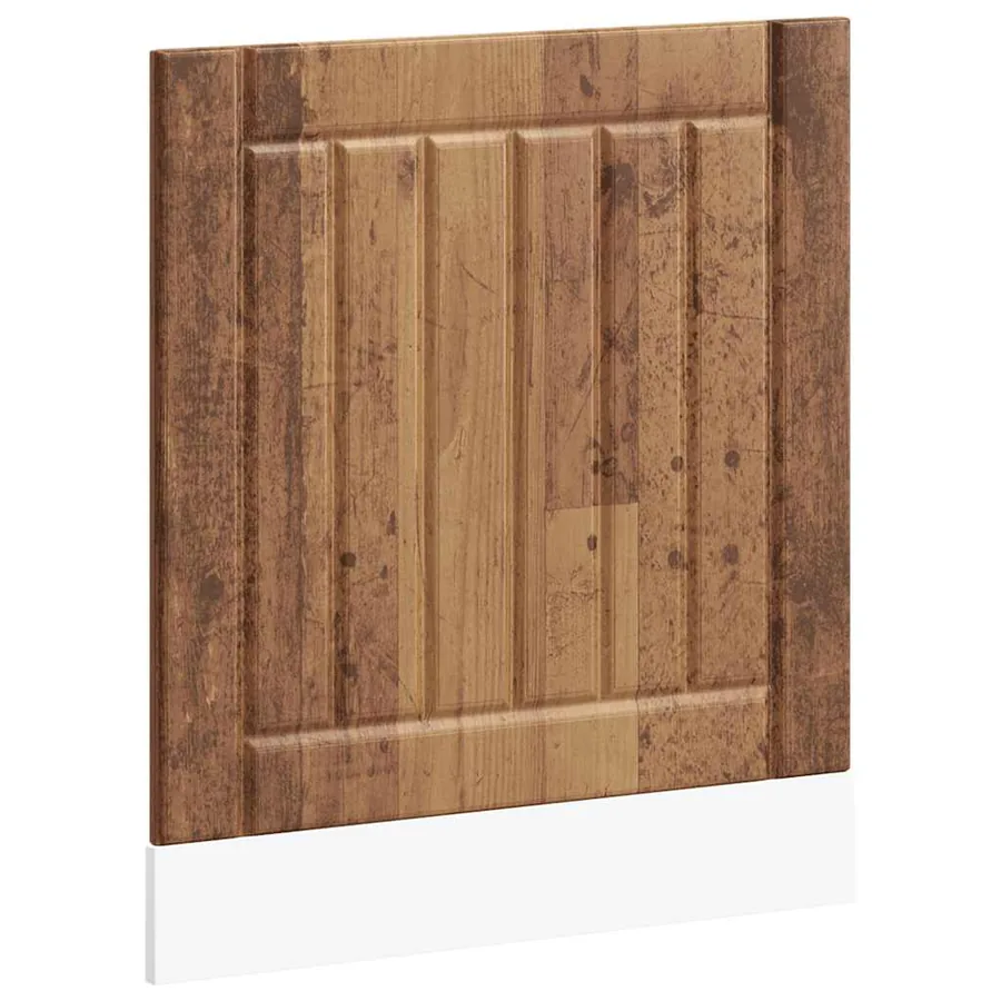 Panneau de lave-vaisselle Lucca vieux bois bois d'ingénierie - 2