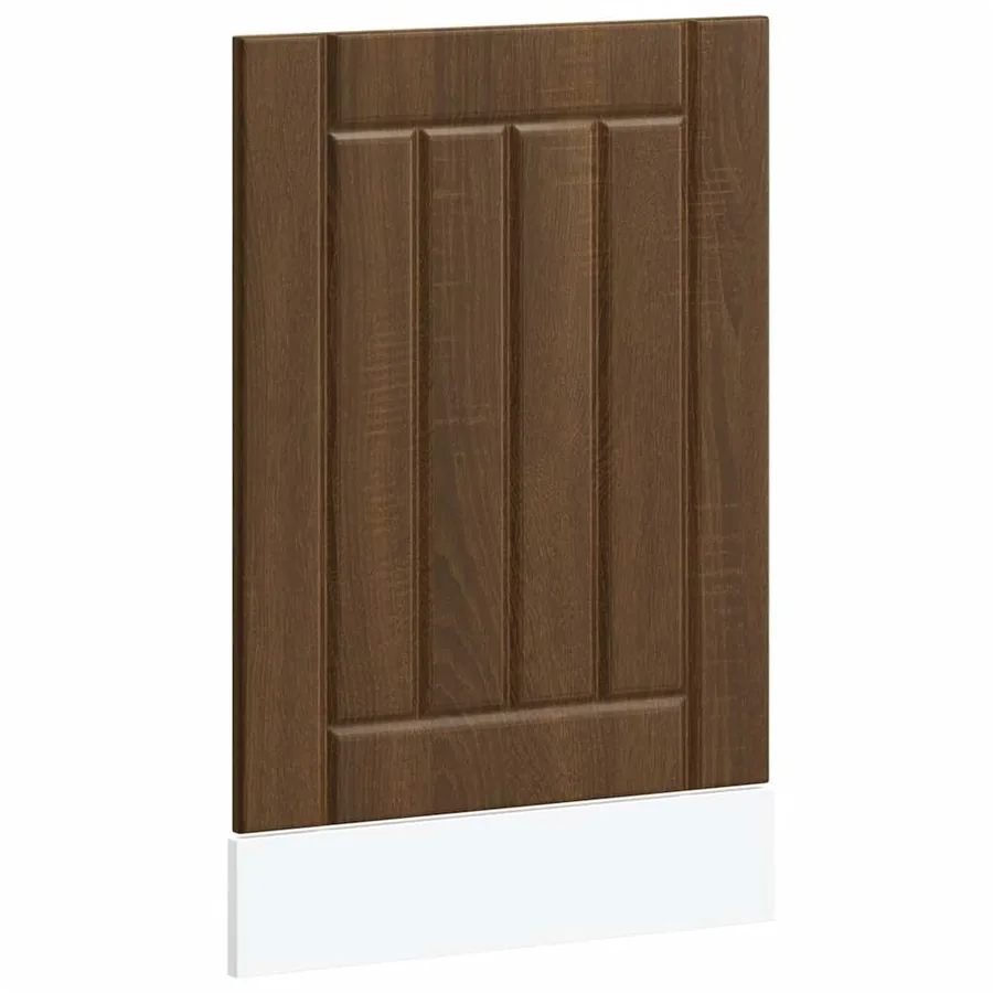 Panneau de lave-vaisselle Lucca chêne marron bois d'ingénierie - 2