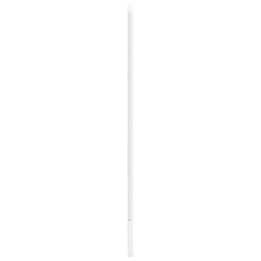 Panneau de lave-vaisselle Lucca blanc brillant bois ingénierie - 5
