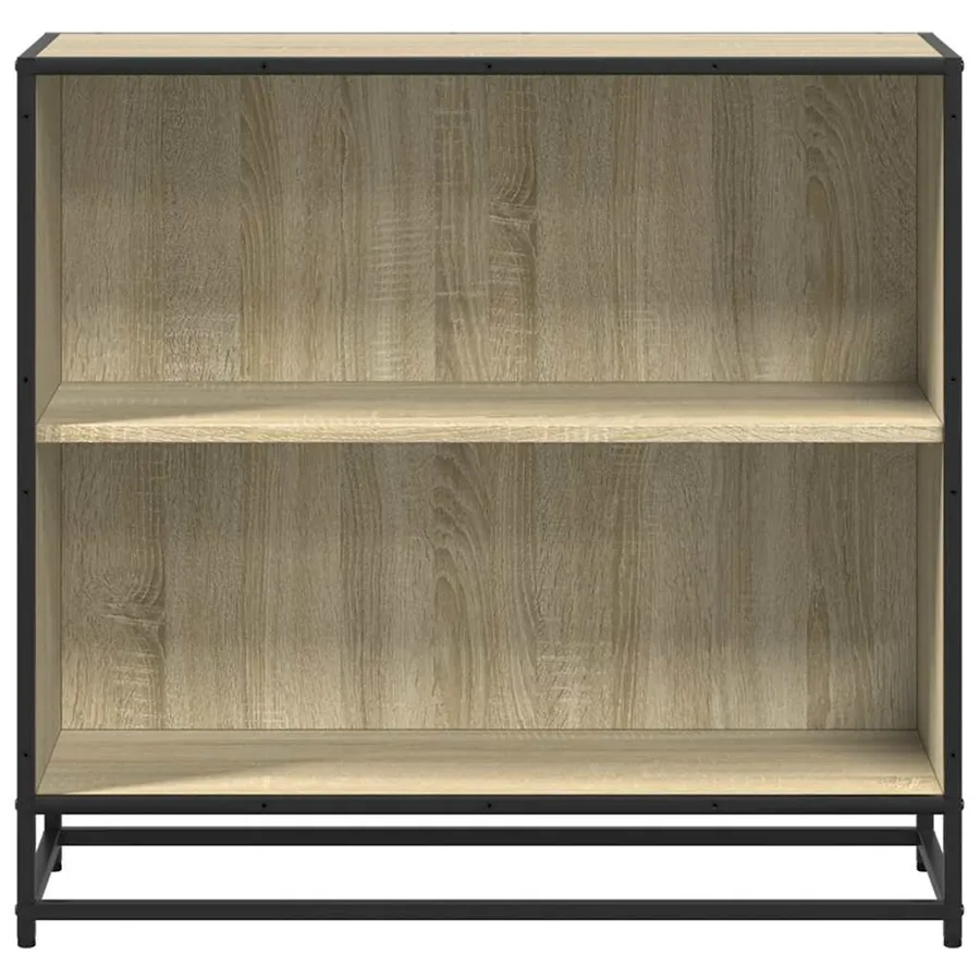 Bibliothèque chêne sonoma 80,5x35x76 cm bois d'ingénierie - 4