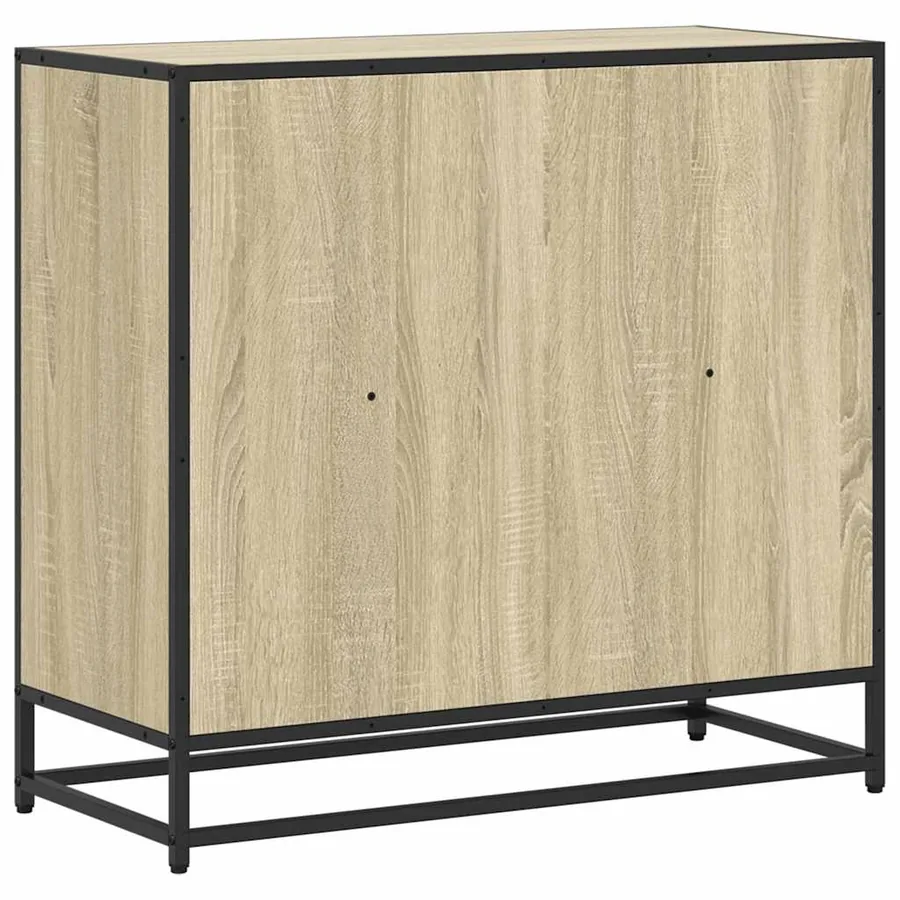 Bibliothèque chêne sonoma 80,5x35x76 cm bois d'ingénierie - 6