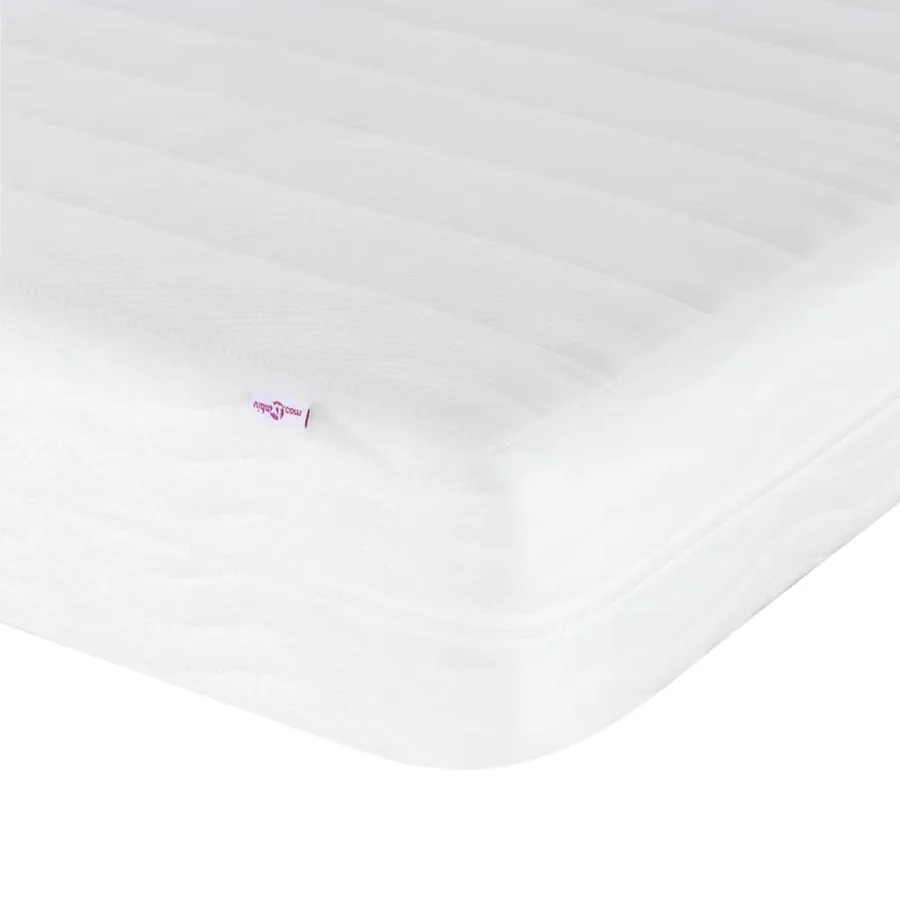 Lit avec matelas noir 140x200 cm tissu - 12