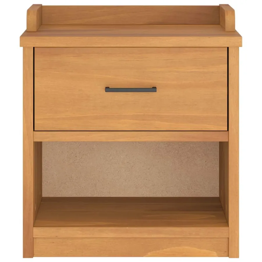 Banc de couloir SANDNES 45x40x50 cm bois de pin massif - 5