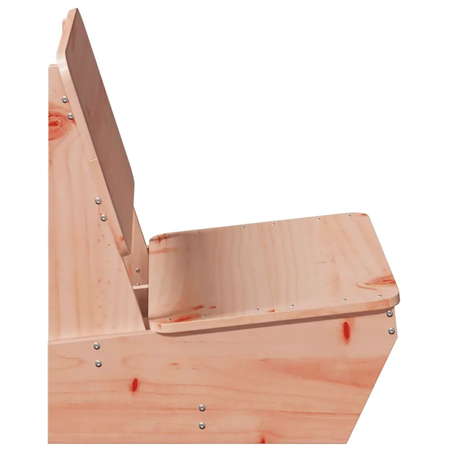 Chaise de jardin 60x64x70,5 cm bois massif de douglas - 4