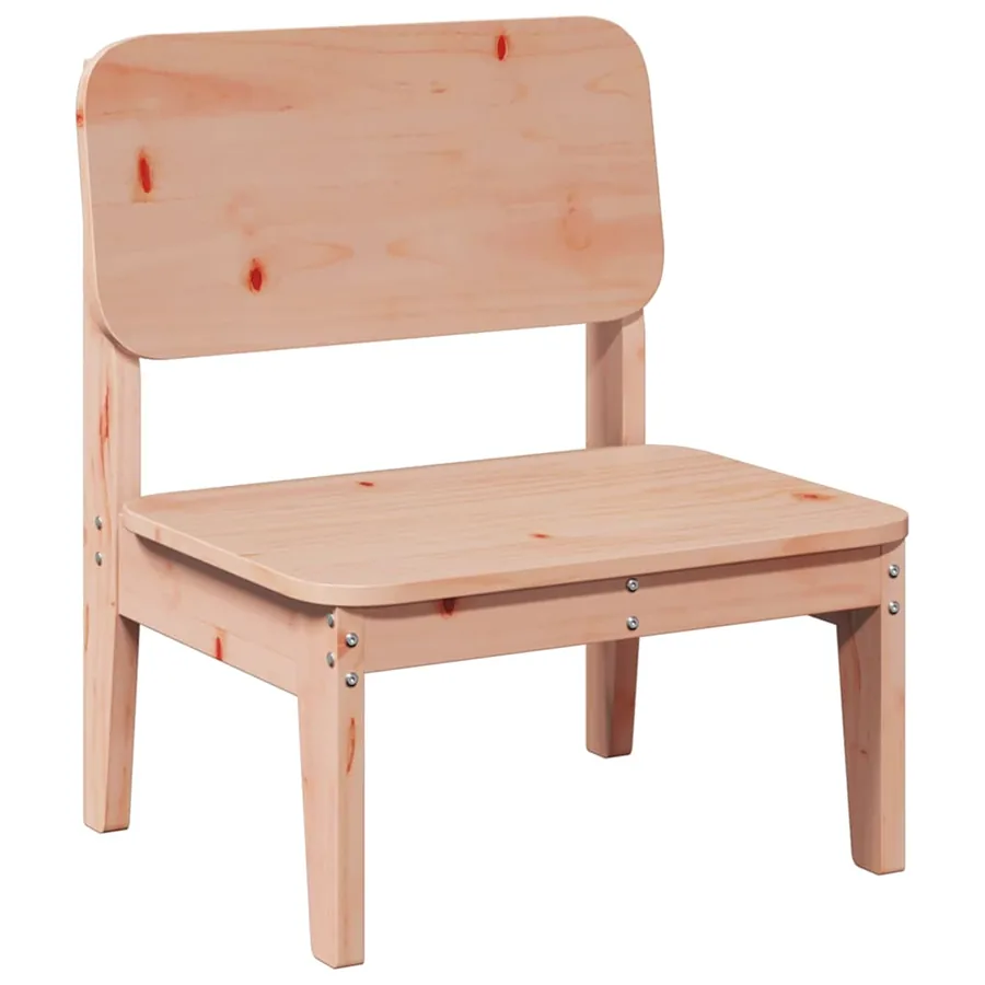 Chaises de jardin lot de 2 60x52,5x72 cm bois massif de douglas - 3