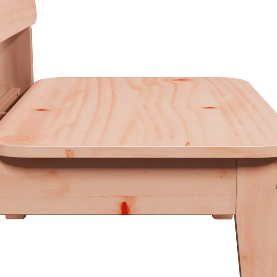 Chaises de jardin lot de 2 60x52,5x72 cm bois massif de douglas - 7