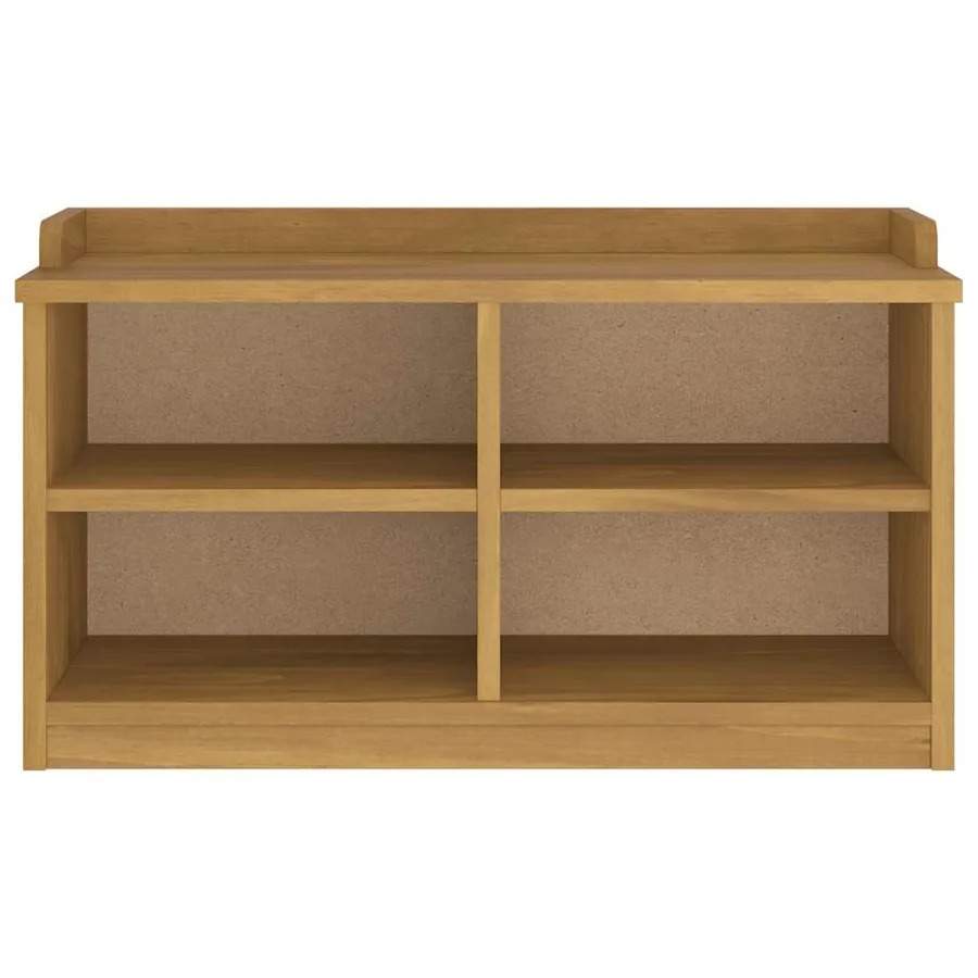 Banc de couloir SANDNES 87x40x50 cm bois de pin massif - 5
