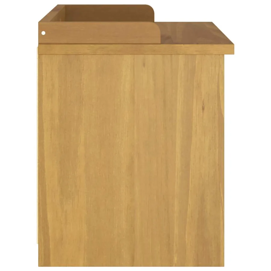 Banc de couloir SANDNES 87x40x50 cm bois de pin massif - 6