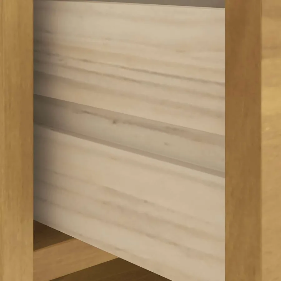 Banc de couloir SANDNES 87x40x50 cm bois de pin massif - 10