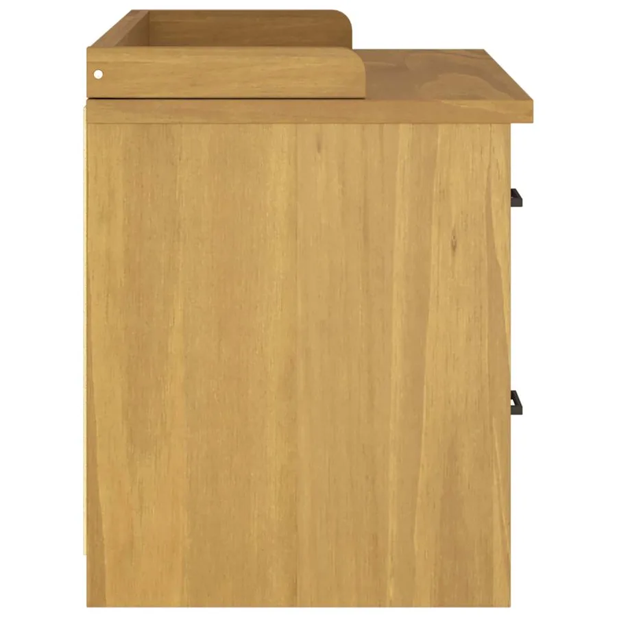 Banc de couloir SANDNES 87x40x50 cm bois de pin massif - 7