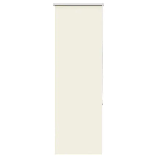 Store enrouleur occultant blanc cassé 45x175cm largeur du tissu