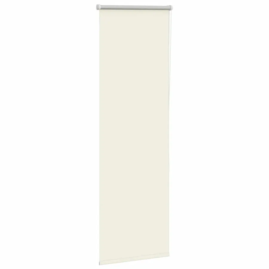 Store enrouleur occultant blanc cassé 45x175cm largeur du tissu - 3